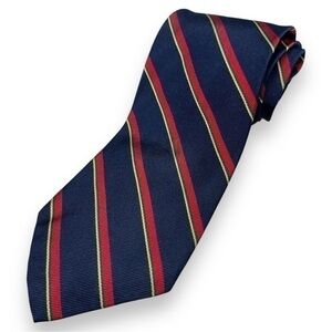 Neiman Marcus Striped Tie Excellent Condition Business Collared Shirt Tie